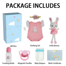 Carica l'immagine nel visualizzatore di Gallery, Bettie Cute 18 Inch Realistic Reborn Baby Dolls Lifelike Newborn Baby Dolls Girl Lovely Preemie Baby Doll