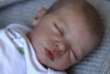 Cargar imagen en el visor de la galería, 19inch Lifelike Sleeping Reborn Baby Doll Realistic Newborn Baby Doll Cloth Body Baby Dolls