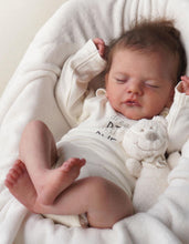 Carica l'immagine nel visualizzatore di Gallery, 19 Inch Sleeping Lovely Reborn Baby Dolls Girl Sam HandMade Lifelike Adorable Baby Dolls Gift