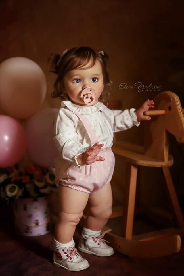 Big Size Reborn Baby Dolls That Look Real 26 Inch Reborn Toddler Straight  Legs Realistic Baby Dolls Girl Chubby Body Silicone Newborn Babies Poseable 