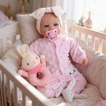 Load image into Gallery viewer, Reborn Dolls Reborn Baby Dolls Sunny 19 inch Realistic Newborn Girls Lifelike Real Baby Open Eye Softness Cloth Body that Look Cute Toddler For Kids Age 3+