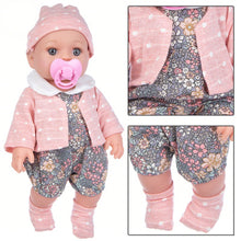 Load image into Gallery viewer, 12-Inch Magnetic Pacifier & Waterproof Reborn Baby Doll - Changeable Outfits with Hat & Socks | Realistic Collectible Doll for Kids & Collectors