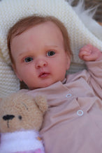 Load image into Gallery viewer, 19 Inch Lifelike Reborn Baby Dolls Girl Real Life Soft Silicone Cloth Body Realistic Newborn Toddler Lovely Doll Gift for kids 3+