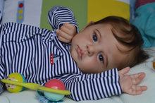 Load image into Gallery viewer, 23 Inch Lifelike Cuddly Reborn Baby Doll Soft Cloth Realistic Baby Doll Toddler Reborn Baby Boy