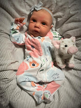 画像をギャラリービューアに読み込む, 20inch Lovely Realistic Newborn Baby Dolls Girl Lifelike Cuddly Silicone Reborn Baby Dolls Gift for Kids