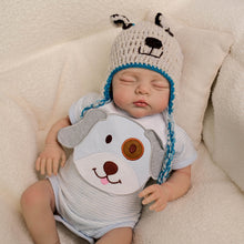 Carica l'immagine nel visualizzatore di Gallery, Irys 19 Inch Lifelike Sleeping Reborn Baby Dolls Hand-draw Hair Closed Eyes Lullaby Mirage™ Ultra-Realistic Toys Cuddle Buddy Collectible Figurine