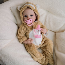 Load image into Gallery viewer, Pinky Reborn Bettie 18 inch Realistic Doll Soft  Reborn Baby Girl Full Vinyl Body Newborn Baby Dolls That Look Real Bebe