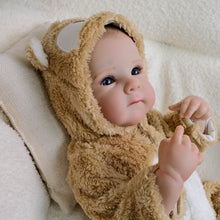 Load image into Gallery viewer, Pinky Reborn Bettie 18 inch Realistic Doll Soft  Reborn Baby Girl Full Vinyl Body Newborn Baby Dolls That Look Real Bebe