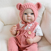 Carregar imagem no visualizador da galeria, Pinky Reborn Baby Dolls Of Blue Eyes Adorable Lovely Christmas gifts Holiday Birthday Doll Sets Bettie Girl