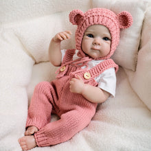 Carregar imagem no visualizador da galeria, Pinky Reborn Baby Dolls Of Blue Eyes Adorable Lovely Christmas gifts Holiday Birthday Doll Sets Bettie Girl
