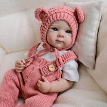 Carregar imagem no visualizador da galeria, Pinky Reborn Baby Dolls Of Blue Eyes Adorable Lovely Christmas gifts Holiday Birthday Doll Sets Bettie Girl