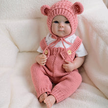 Carregar imagem no visualizador da galeria, Pinky Reborn Baby Dolls Of Blue Eyes Adorable Lovely Christmas gifts Holiday Birthday Doll Sets Bettie Girl