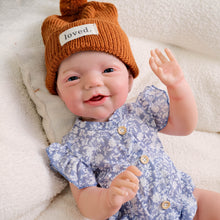 Загрузить изображение в средство просмотра галереи, 20 Inch Soft Body Doll Charlie - Realistic Implanted Hair, Hand-Painted Makeup, Brown Glass Eyes & Eyelashes - Collector's Edition Gift