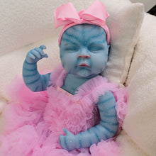 Load image into Gallery viewer, Peaches Avatar Baby 20Inch/48cm Lifelike Avatar Vinyl Body Reborn Baby Dolls Realistic Newborn Baby Doll Soft Vinyl Babies Reborn Toy for Kids