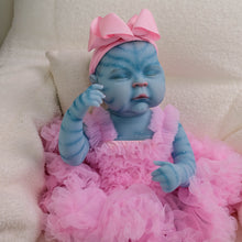 Load image into Gallery viewer, Peaches Avatar Baby 20Inch/48cm Lifelike Avatar Vinyl Body Reborn Baby Dolls Realistic Newborn Baby Doll Soft Vinyl Babies Reborn Toy for Kids
