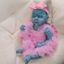 Load image into Gallery viewer, Peaches Avatar Baby 20Inch/48cm Lifelike Avatar Vinyl Body Reborn Baby Dolls Realistic Newborn Baby Doll Soft Vinyl Babies Reborn Toy for Kids