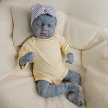 Carregar imagem no visualizador da galeria, Lifelike 20"/50cm Cloth Body Reborn Doll "LOULOU AVATAR" - Vibrant Hand-Painted Character Baby, Collector's Edition
