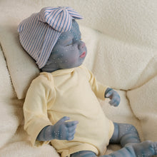 Carregar imagem no visualizador da galeria, Lifelike 20"/50cm Cloth Body Reborn Doll "LOULOU AVATAR" - Vibrant Hand-Painted Character Baby, Collector's Edition