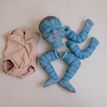 Load image into Gallery viewer, Pascale Avatar Hand-Painted Closed Eyes Reborn Doll Kit | Pre-Painted Vinyl Head & Limbs with Cloth Body