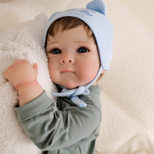 Carica l'immagine nel visualizzatore di Gallery, Bettie 18 inch Reborn Baby Dolls Soft Huggable Body Realistic Details Blue Eyes Rooted Hair Lovely Birthday Gifts For Kids