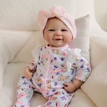 Load image into Gallery viewer, Pinky Reborn Baby Doll Vivienne - 19-Inch Hand-Painted Collector Doll with Blue Eyes and Soft Cloth Body