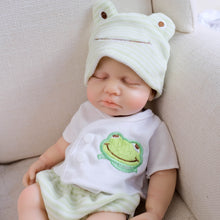 Load image into Gallery viewer, Ultra Realistic 12 Inch Solid Silicone Reborn Baby Doll Mini Playmate Toy Softly Reallife Sleepping Doll Model