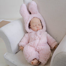 Load image into Gallery viewer, Ultra Realistic 12 Inch Solid Silicone Reborn Baby Doll - Perfect Collectible Gift Set (Non-Toxic, Includes Outfit & Accessories)