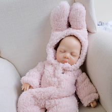 Load image into Gallery viewer, Ultra Realistic 12 Inch Solid Silicone Reborn Baby Doll - Perfect Collectible Gift Set (Non-Toxic, Includes Outfit & Accessories)