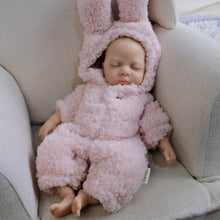 Load image into Gallery viewer, Ultra Realistic 12 Inch Solid Silicone Reborn Baby Doll - Perfect Collectible Gift Set (Non-Toxic, Includes Outfit & Accessories)