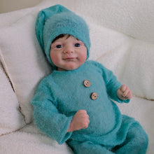 Load image into Gallery viewer, Reborn Baby Dolls 18 Inch 48CM Realistic Newborn Baby Dolls with Hand Root Hair Soft Body Silicone Baby Dolls That Look Real Toy for Kids Age 3+