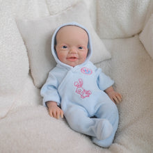 Carregar imagem no visualizador da galeria, Pinky Reborn Silicone Reborn Baby Dolls, 8inch Solid Silicone Baby Doll Charlie Super Soft Squishy Elastic Platinum Silicone Weighted 320 Grams Gift for Collectors & Kids Ages 3+