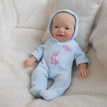Carregar imagem no visualizador da galeria, Pinky Reborn Silicone Reborn Baby Dolls, 8inch Solid Silicone Baby Doll Charlie Super Soft Squishy Elastic Platinum Silicone Weighted 320 Grams Gift for Collectors & Kids Ages 3+