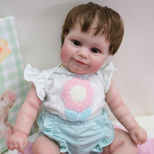 Load image into Gallery viewer, 20 Inch Soft Silicone Reborn Baby Doll Realistic and Lifelike Cute Smiling Newborn Dolls Gift for Kids