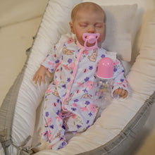 Load image into Gallery viewer, 19 inch Adorable Lifelike Reborn Baby Dolls Teddy Realistic Newborn Baby Doll Soft Vinyl Lovely Sleeping Baby Dolls Girl Gift for Kids