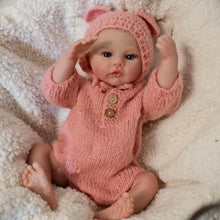 Load image into Gallery viewer, 18 Inch Meadow Reborn Baby Dolls Girls Full Body Vinyl Silicone Lifelike Reborn Baby Doll Realistic Newborn Toy Girl gifts children
