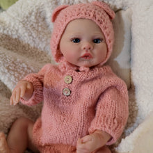 Load image into Gallery viewer, 18 Inch Meadow Reborn Baby Dolls Girls Full Body Vinyl Silicone Lifelike Reborn Baby Doll Realistic Newborn Toy Girl gifts children