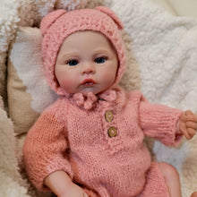 Load image into Gallery viewer, 18 Inch Meadow Reborn Baby Dolls Girls Full Body Vinyl Silicone Lifelike Reborn Baby Doll Realistic Newborn Toy Girl gifts children
