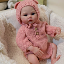 Load image into Gallery viewer, 18 Inch Meadow Reborn Baby Dolls Girls Full Body Vinyl Silicone Lifelike Reborn Baby Doll Realistic Newborn Toy Girl gifts children