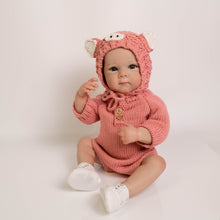 Load image into Gallery viewer, FALVIA 18 inch Realistic Reborn Baby Doll Soft Vinyl Silicone Reborn Baby Girl Full Body Newborn Baby