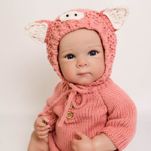 Load image into Gallery viewer, FALVIA 18 inch Realistic Reborn Baby Doll Soft Vinyl Silicone Reborn Baby Girl Full Body Newborn Baby