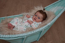 Load image into Gallery viewer, 20 Inch Cuddly Lifelike Newborn Baby Dolls Girl Chloe Adorable Reborn Toddler Realistic Baby Dolls Girl Gift for Kids 3+