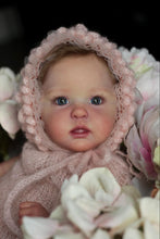 Load image into Gallery viewer, 20 Inch Adorable Realistic Newborn Baby Dolls Girl Cuddly Lifelike Reborn Toddler Baby Dolls Girl Gift for Kids 3+