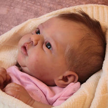 Laden Sie das Bild in den Galerie-Viewer, 18 Zoll realistische Reborn-Babypuppen mit weichem Stoffkörper, Silikon-Babypuppe, lebensechte Neugeborenen-Babypuppen