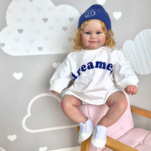 Cargar imagen en el visor de la galería, 24 Inch Lovely Cuddly Realistic Baby Dolls Handmade Real Life Reborn Toddler Dolls Newborn Baby Doll Girl