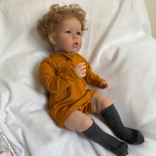 Load image into Gallery viewer, 20" Realistic Reborn Baby Boy Doll Collectible Anatomically Correct Reborn Doll Kids Emotional Development Toy Magnetic Pacifier & Complete Accessories