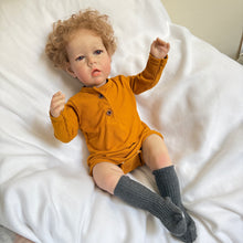Load image into Gallery viewer, 20" Realistic Reborn Baby Boy Doll Collectible Anatomically Correct Reborn Doll Kids Emotional Development Toy Magnetic Pacifier & Complete Accessories