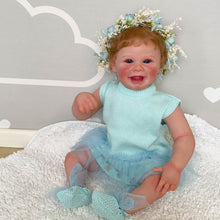 Carregar imagem no visualizador da galeria, 20 Inch Adorable Lifelike Newborn Baby Dolls Lovely Reborn Baby Doll Harper Realistic Baby Doll Girl