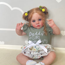 Cargar imagen en el visor de la galería, 24inch Adorable Reborn Toddlers Baby Dolls Girl Soft Silicone Newborn Baby Dolls Realistic Newborn Baby Dolls Gift for Kids