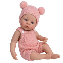 Load image into Gallery viewer, Adorable 12" Full Silicone Baby Doll - 2kg Weighted Lifelike Reborn Girl Doll with Cute Pink Outfit, Perfect Cozy Companion & Gift