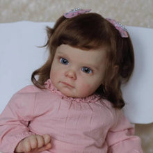 Load image into Gallery viewer, 24 Inch Reborn Baby Doll Weighted Realistic Reborn Toddler Doll Lifelike Newborn Baby Doll Girls with Real Veins